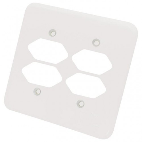 PLACA 4X4 POLLAR BRANCO T-4TOM.NOVA 1702032 PC 1