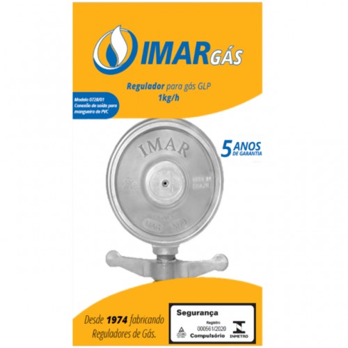 REGULADOR DE GAS IMAR 728/01 (1KG/H) PC 1