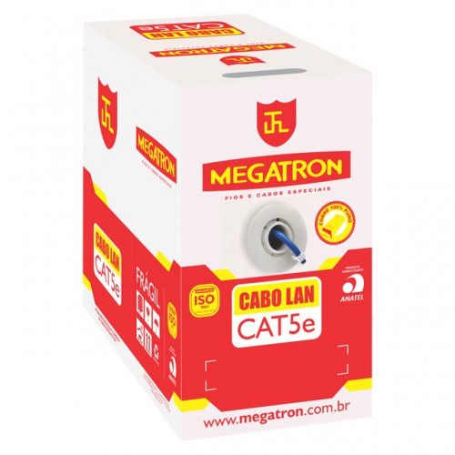 FIO P/INFORM.CABO LAN 4P MEGATRON (CAT5) M 305