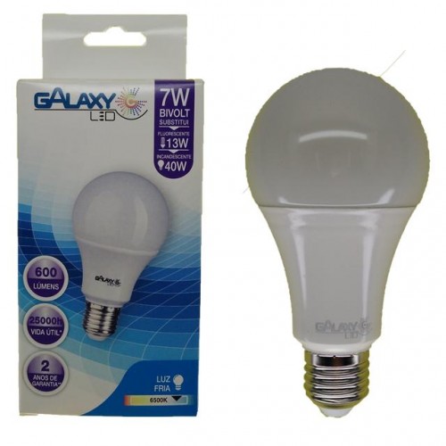 LAMP.LED  GALAXY 07W 6500K  NORMATIZADO PC 1