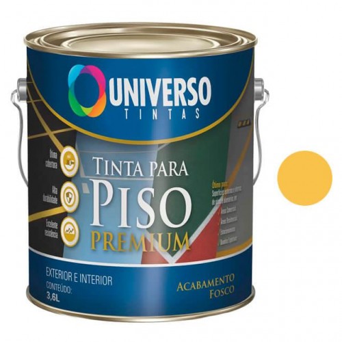 TINTA PISO ACRIL.UNIVERSO 3,60 AMARELO PC 1