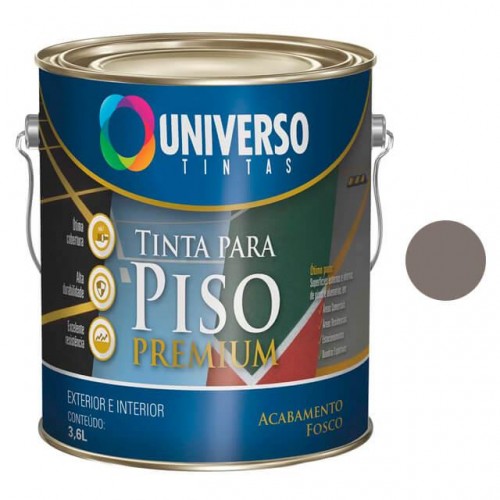 TINTA PISO ACRIL.UNIVERSO 3,60 CINZA MEDIO PC 1