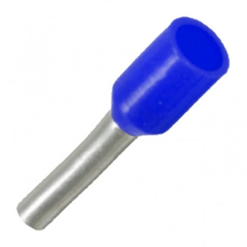 TERMINAL ISOL TUBOLAR SFORPLAST 16.0MM AZUL (C/100) 4787(9910) PT 1