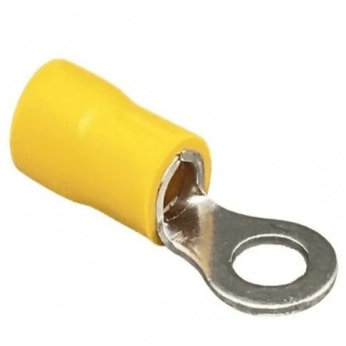 TERMINAL PRE-ISOL ANEL SFORPLAST 4.0X6.0MM AMARELO (C/100) 4766(9705) PT 1