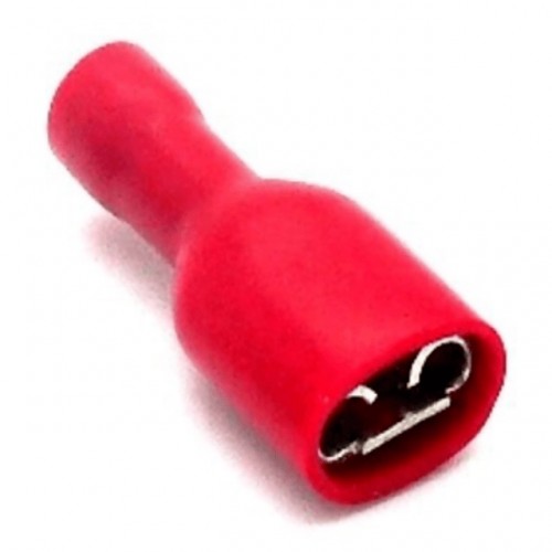 TERMINAL TOTAL-ISOL FEMEA SFORPLAST 0.5X1.5MM VERMELHO (C/100) 4776(9804) PT 1