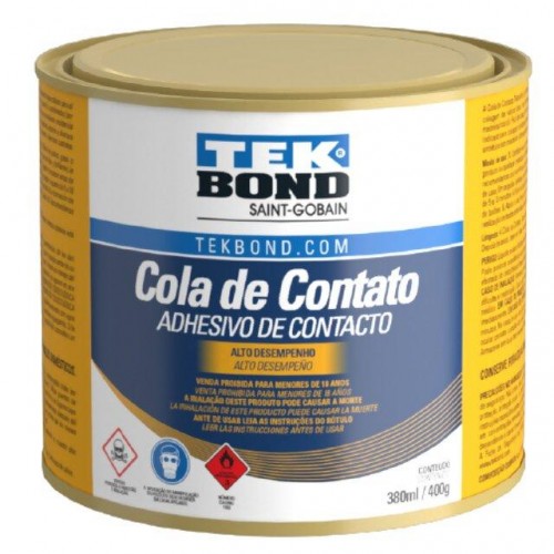 COLA CONTATO TEKBOND  400GR  PC 1