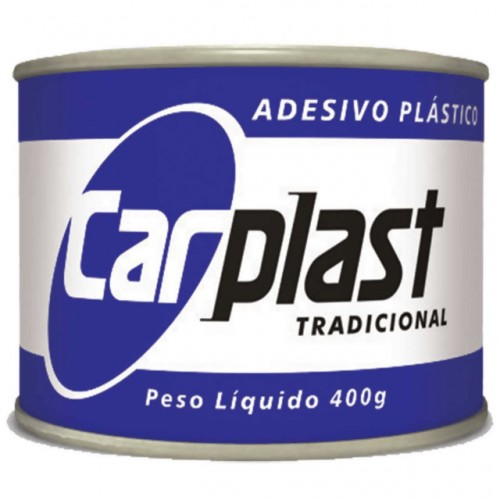 MASSA PLASTICA CARPLAST 400GR BRANCO  (CA135) PC 1