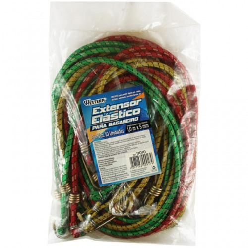 ELASTICO PARA BAGAGEIRO 1.0MT WESTERN 11010 PC 10