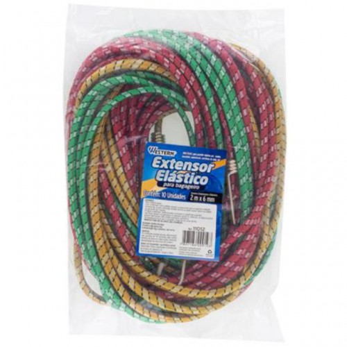 ELASTICO PARA BAGAGEIRO 2.0MT WESTERN 11012 PC 10