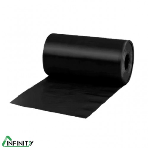 LONA PLAST. 4X100M X 20KG INFINITY PRETO (50 MICRAS) PR4120 RL 1