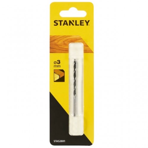 BROCA 3 PONTAS  P/MAD STANLEY 03MM  CARTELA STA52001-QZ PC 1