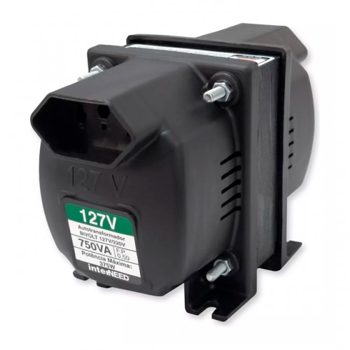 TRANSFORMADOR BIVOLT INTERNEED FLEXVOLT 2P+T 750VA 375W PC 1 TRANSFORMADOR BIVOLT INTERNEED FLEXVOLT 2P+T 750VA 375W PC 1