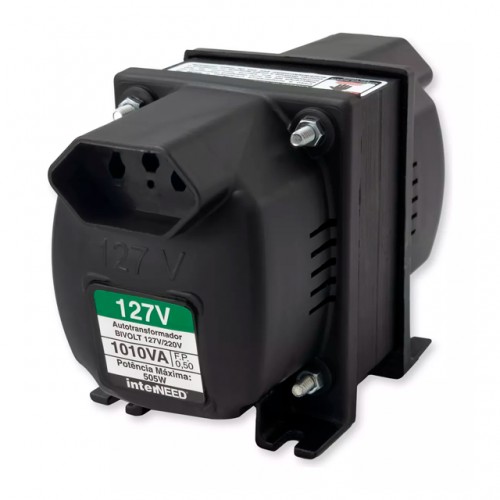 TRANSFORMADOR BIVOLT INTERNEED FLEXVOLT 2P+T 1010VA 505W PC 1 TRANSFORMADOR BIVOLT INTERNEED FLEXVOLT 2P+T 1010VA 505W PC 1
