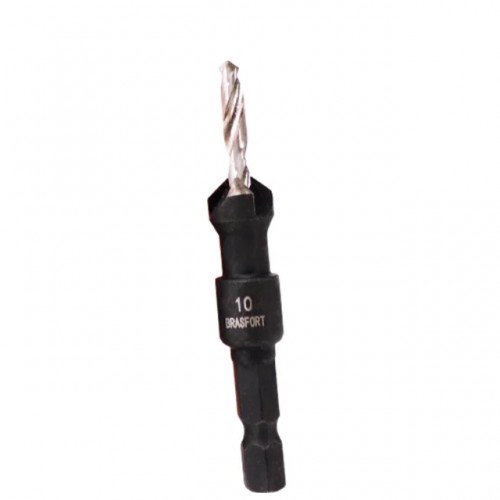 BROCA ESCAREADORA BRASFORT 10MM 7968 PC 1 BROCA ESCAREADORA BRASFORT 10MM 7968 PC 1